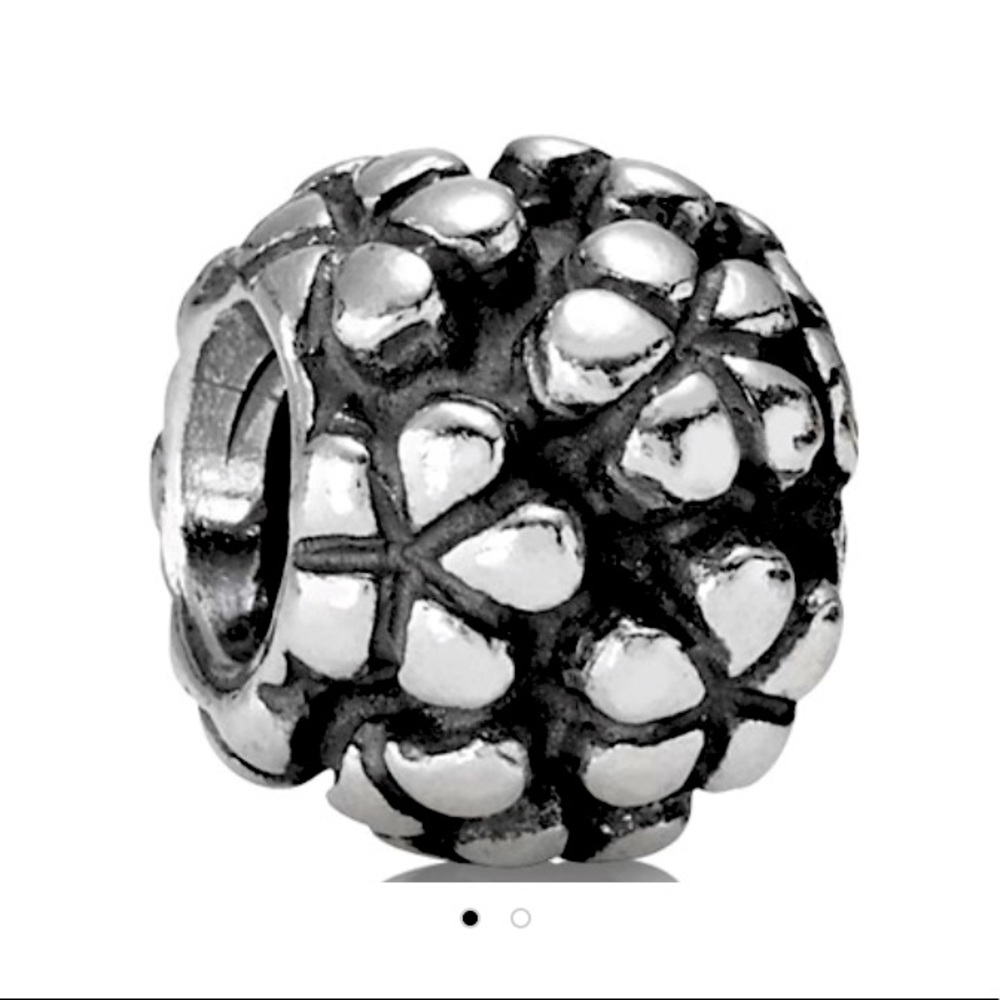 Authentic Pandora Multi Flower Retired Charm.